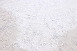 LACE OVER ORGANZA