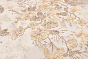 DRAMATIC FLORAL PRINT EMBROIDERY 1
