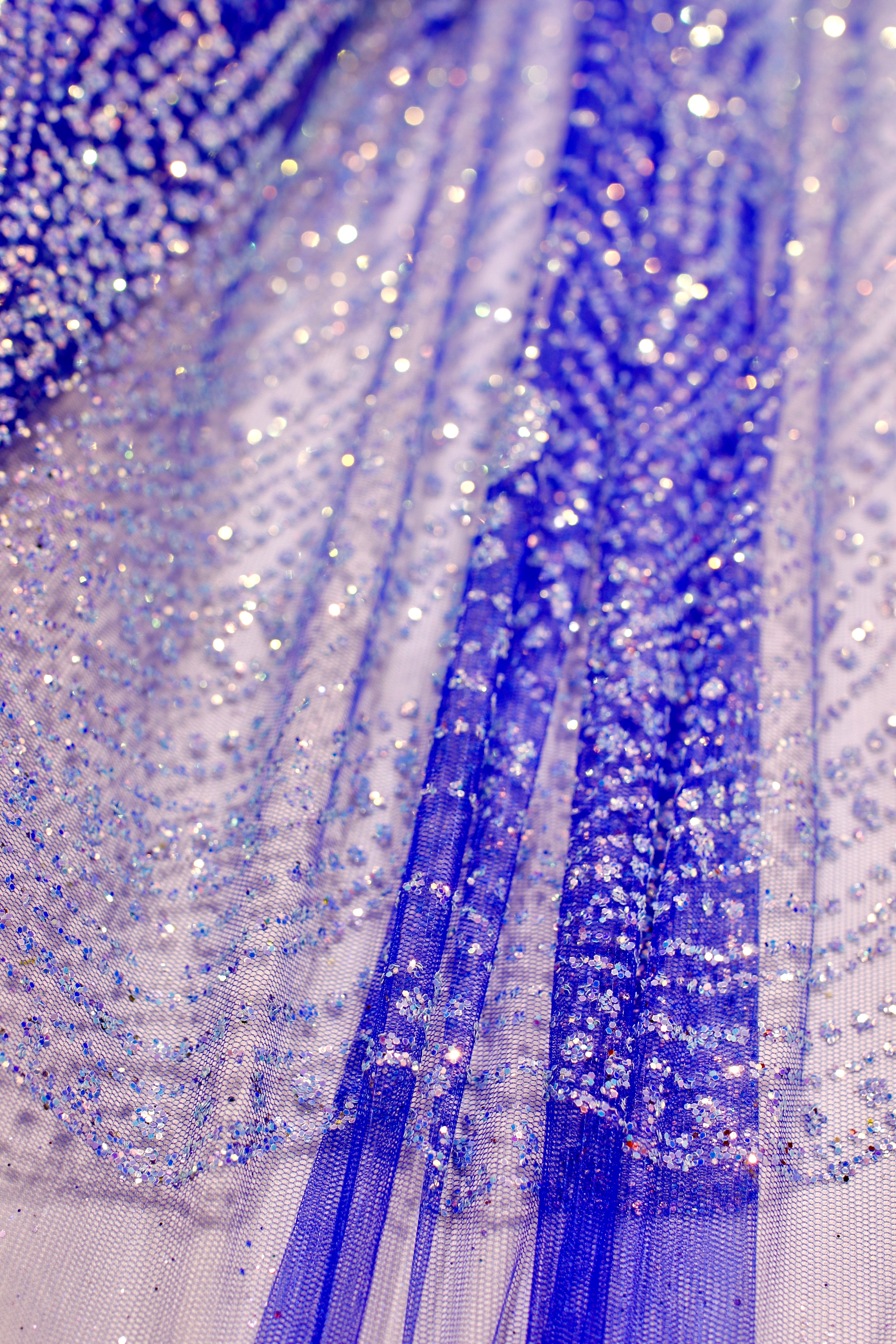 GLITTER FABRIC ARCH PATTERN